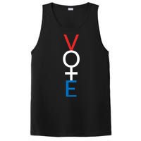 Feminist Vote Red White Blue Voting Election Gift PosiCharge Competitor Tank