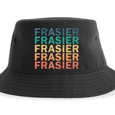 Frasier Vintage Retro Frasier Name Sustainable Bucket Hat