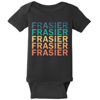 Frasier Vintage Retro Frasier Name Baby Bodysuit