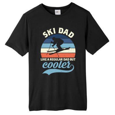 Funny Vintage Ski Dad Skiing Gift Skiing Dad Retro Funny Gift Tall Fusion ChromaSoft Performance T-Shirt