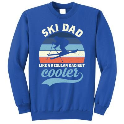 Funny Vintage Ski Dad Skiing Gift Skiing Dad Retro Funny Gift Sweatshirt