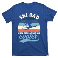 Funny Vintage Ski Dad Skiing Gift Skiing Dad Retro Funny Gift T-Shirt