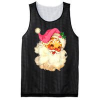 Funny Vintage Santa Claus Christmas Design Mesh Reversible Basketball Jersey Tank