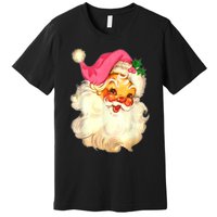 Funny Vintage Santa Claus Christmas Design Premium T-Shirt