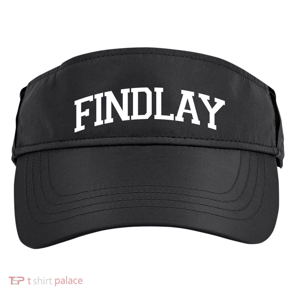 Findlay Varsity Style Logo Adult Drive Performance Visor