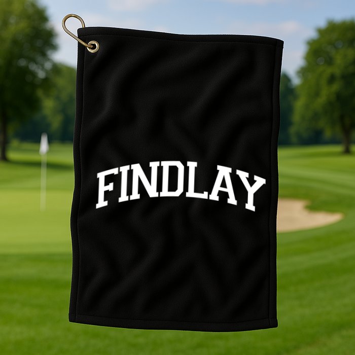 Findlay Varsity Style Logo Golf Towel