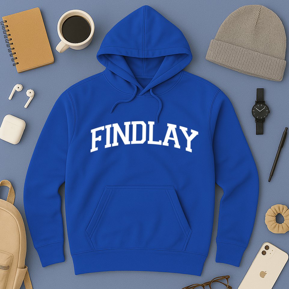 Findlay Varsity Style Logo Hoodie