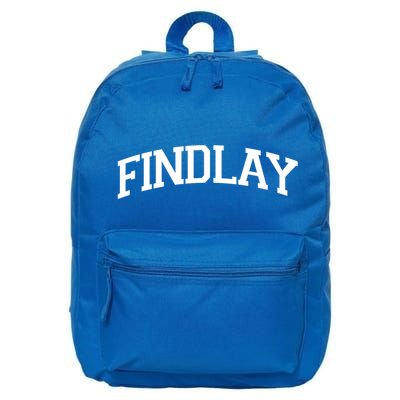 Findlay Varsity Style Logo 16 in Basic Backpack