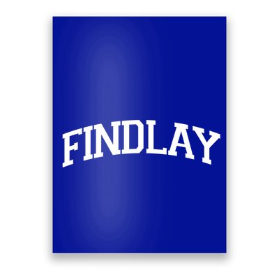 Findlay Varsity Style Logo Poster