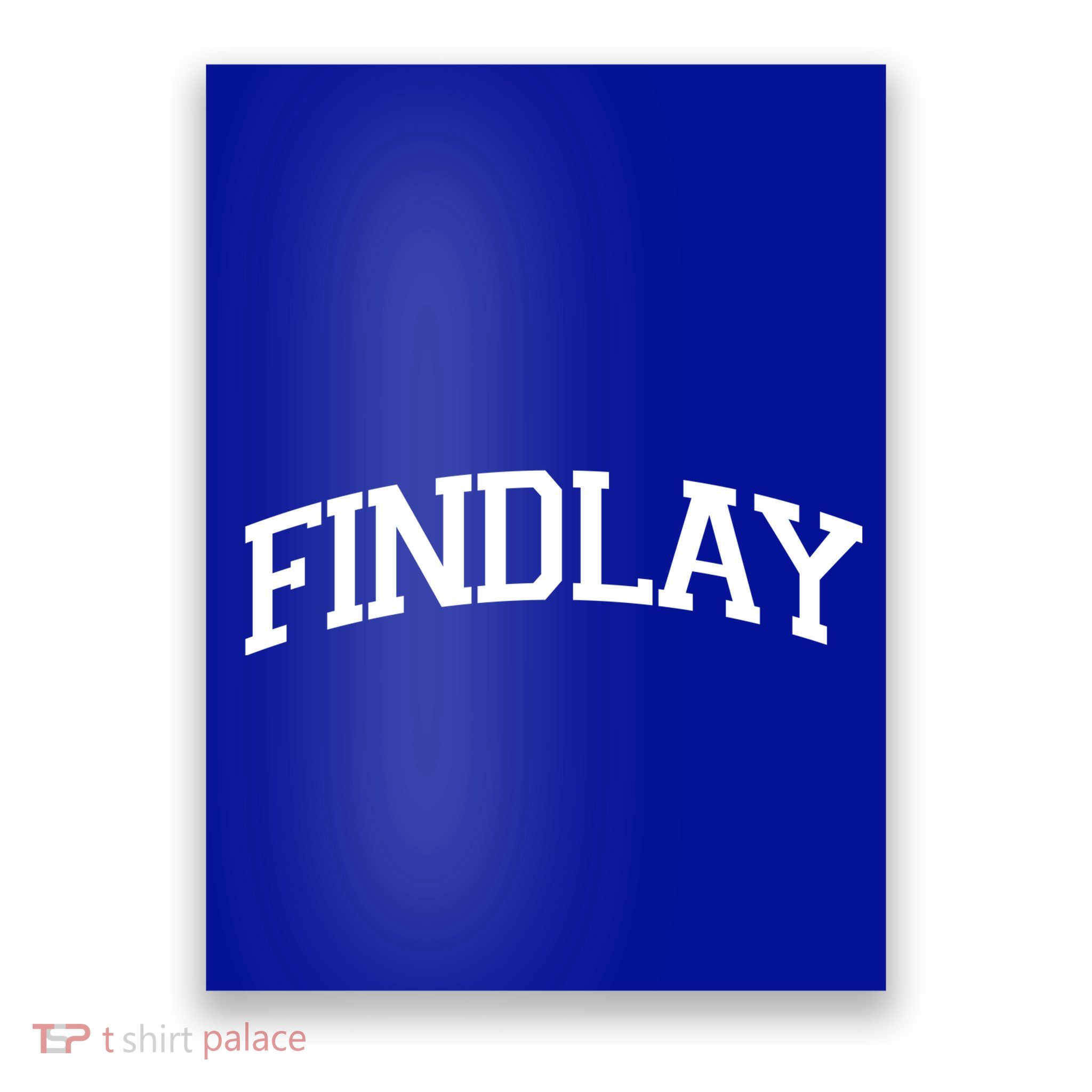 Findlay Varsity Style Logo Poster