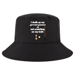 Funny Vulgar Scratching Balls Scratch Pool Billiards Pun Great Gift Cool Comfort Performance Bucket Hat