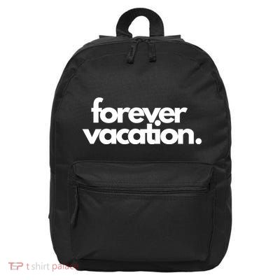 Forever Vacation Summer Break 16 in Basic Backpack
