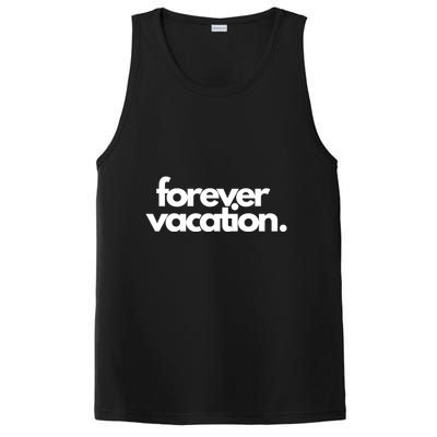 Forever Vacation Summer Break PosiCharge Competitor Tank