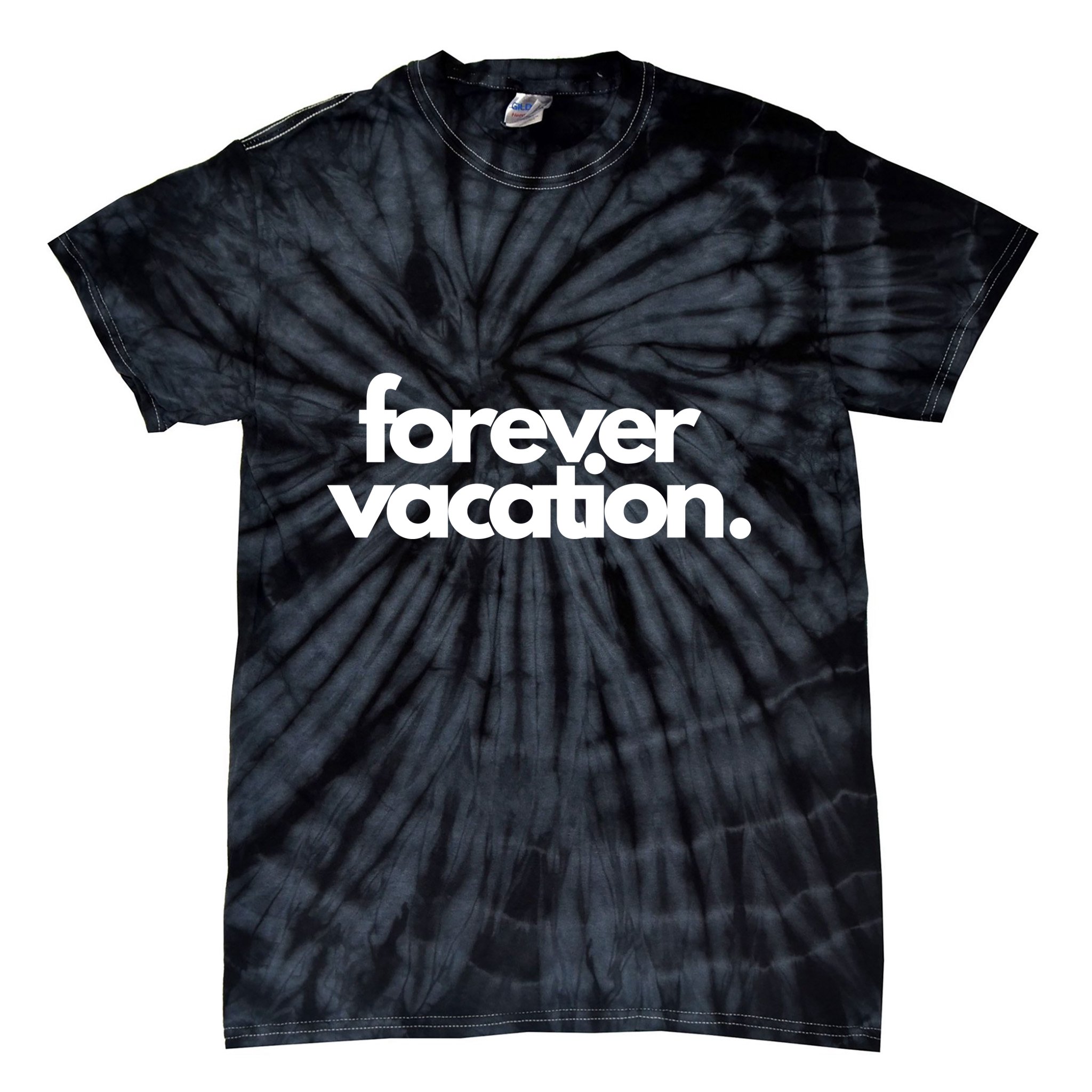 Forever Vacation Summer Break Tie-Dye T-Shirt