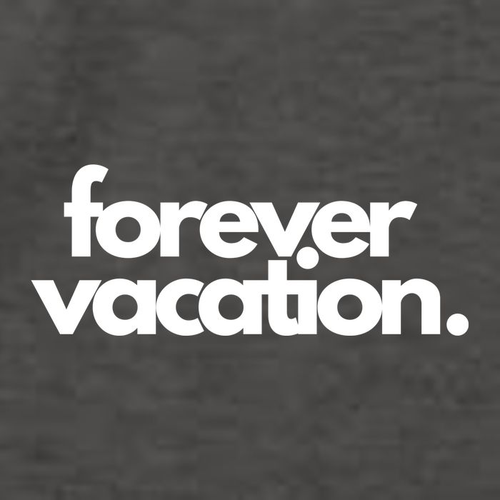 Forever Vacation Summer Break Vector Backpack