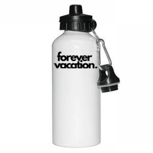 Forever Vacation Summer Break Aluminum Water Bottle 