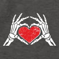 Funny Valentine Skeleton Bone Hands Heart Vector Backpack