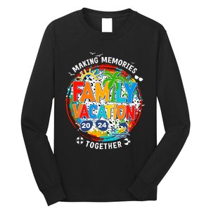 Family Vacation Summer Trip Making Memories Together Long Sleeve Shirt