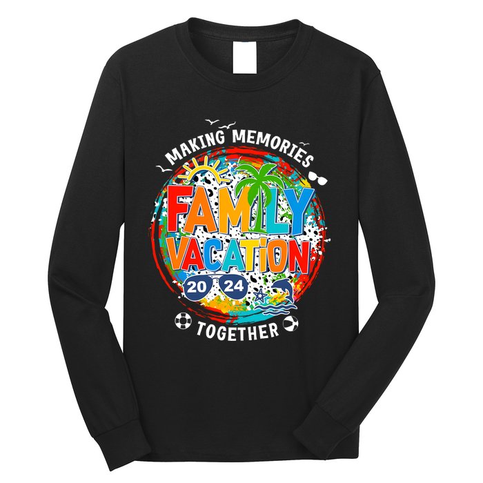 Family Vacation Summer Trip Making Memories Together Long Sleeve Shirt