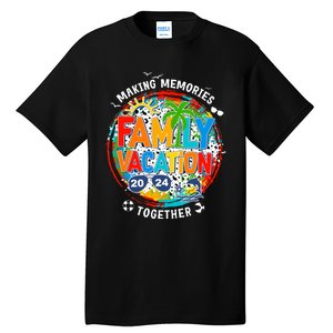 Family Vacation Summer Trip Making Memories Together Tall T-Shirt