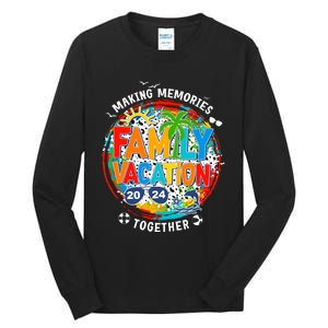 Family Vacation Summer Trip Making Memories Together Tall Long Sleeve T-Shirt