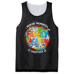 Family Vacation Summer Trip Making Memories Together Mesh Reversible Basketball Jersey Tank