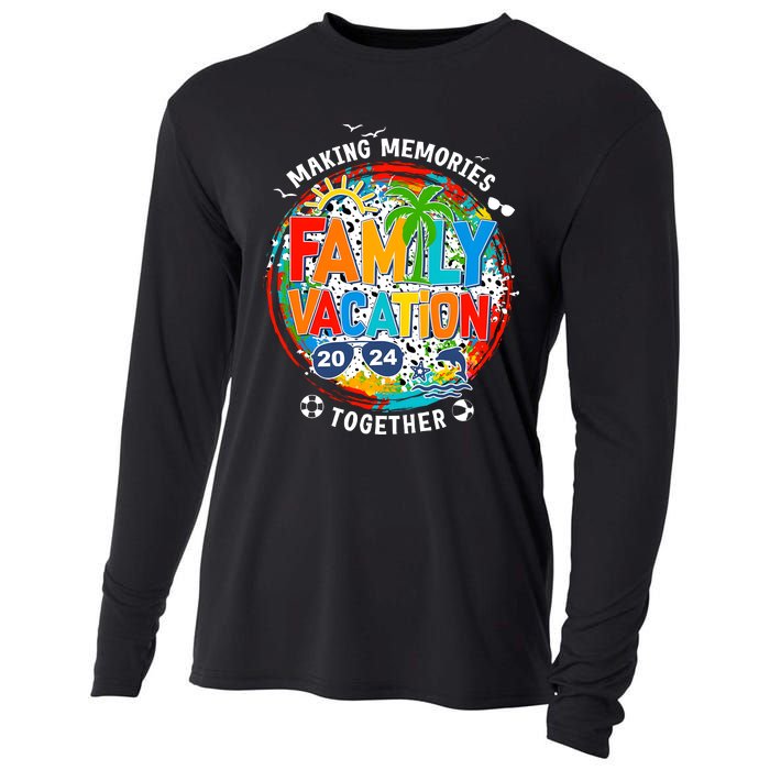 Family Vacation Summer Trip Making Memories Together Cooling Performance Long Sleeve Crew