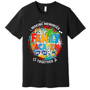 Family Vacation Summer Trip Making Memories Together Premium T-Shirt