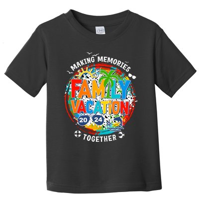 Family Vacation Summer Trip Making Memories Together Toddler T-Shirt