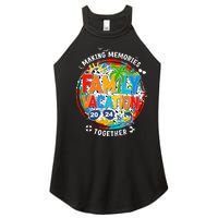 Family Vacation Summer Trip Making Memories Together Women’s Perfect Tri Rocker Tank