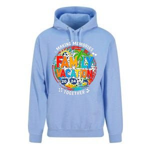 Family Vacation Summer Trip Making Memories Together Unisex Surf Hoodie