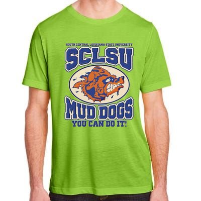 Funny Vintage SCLSU Mud Dogs Classic Football Adult ChromaSoft Performance T-Shirt