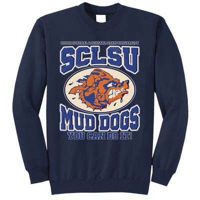 Funny Vintage SCLSU Mud Dogs Classic Football Tall Sweatshirt