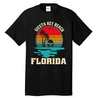 Family Vacation Siesta Key Beach Florida Palm Tree Tall T-Shirt