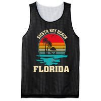 Family Vacation Siesta Key Beach Florida Palm Tree Mesh Reversible Basketball Jersey Tank