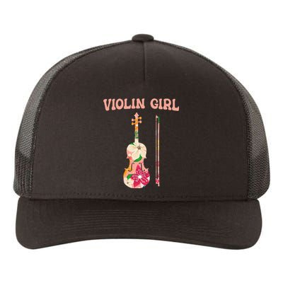 Funny Violin Stringed Musical Instrument Violin  Yupoong Adult 5-Panel Trucker Hat