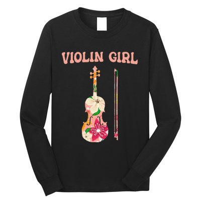 Funny Violin Stringed Musical Instrument Violin  Long Sleeve Shirt