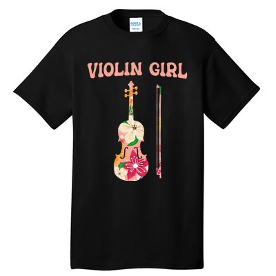 Funny Violin Stringed Musical Instrument Violin  Tall T-Shirt