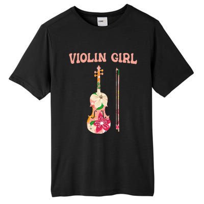 Funny Violin Stringed Musical Instrument Violin  Tall Fusion ChromaSoft Performance T-Shirt