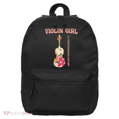 Funny Violin Stringed Musical Instrument Violin  16 in Basic Backpack