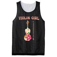 Funny Violin Stringed Musical Instrument Violin  Mesh Reversible Basketball Jersey Tank