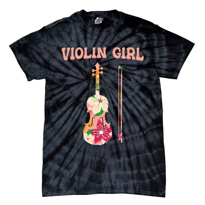 Funny Violin Stringed Musical Instrument Violin  Tie-Dye T-Shirt