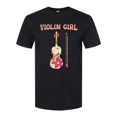 Funny Violin Stringed Musical Instrument Violin  Softstyle CVC T-Shirt