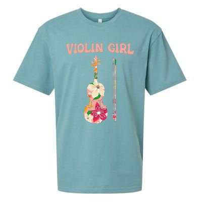 Funny Violin Stringed Musical Instrument Violin  Sueded Cloud Jersey T-Shirt