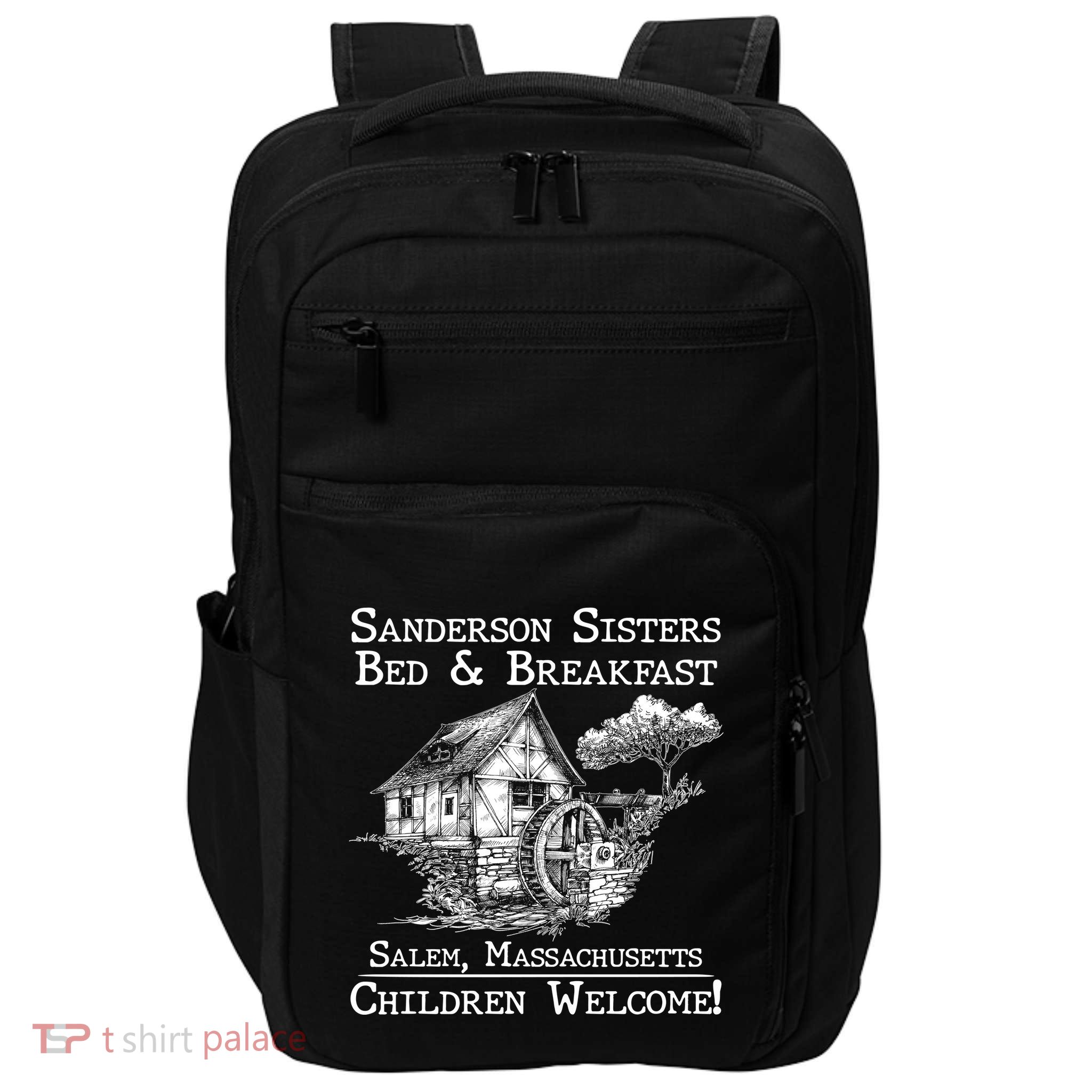 Funny Vintage Sanderson Sisters Bed And Breakfast Impact Tech Backpack