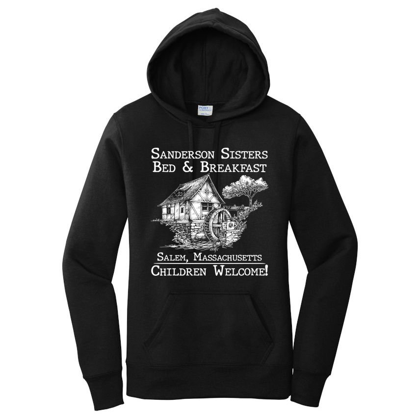 Funny Vintage Sanderson Sisters Bed And Breakfast Women's Pullover Hoodie