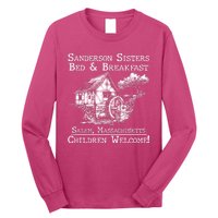 Funny Vintage Sanderson Sisters Bed And Breakfast Long Sleeve Shirt