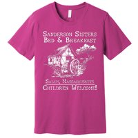 Funny Vintage Sanderson Sisters Bed And Breakfast Premium T-Shirt