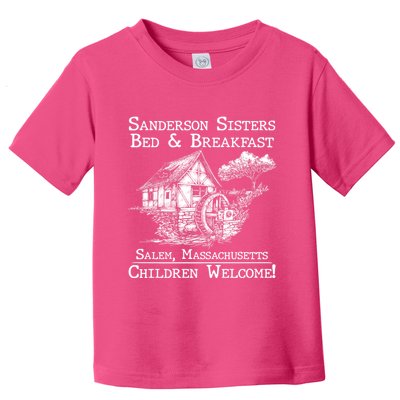 Funny Vintage Sanderson Sisters Bed And Breakfast Toddler T-Shirt