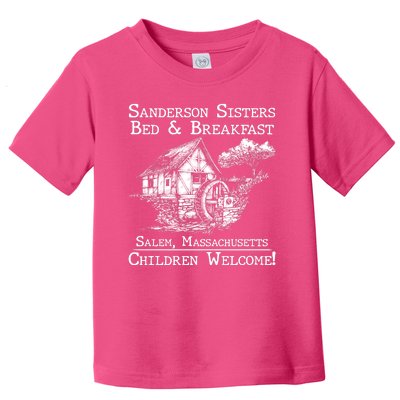 Funny Vintage Sanderson Sisters Bed And Breakfast Toddler T-Shirt